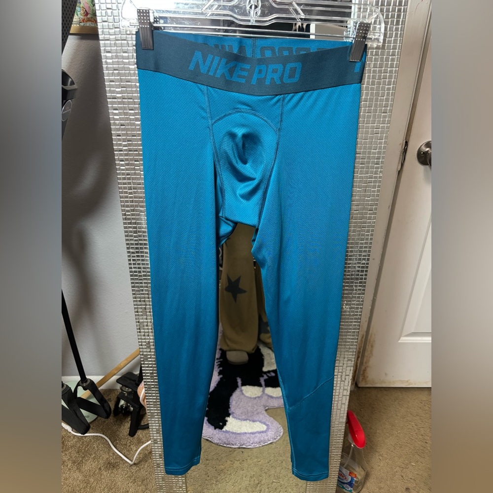 Nike Pro men's athletic compression tights Size Small